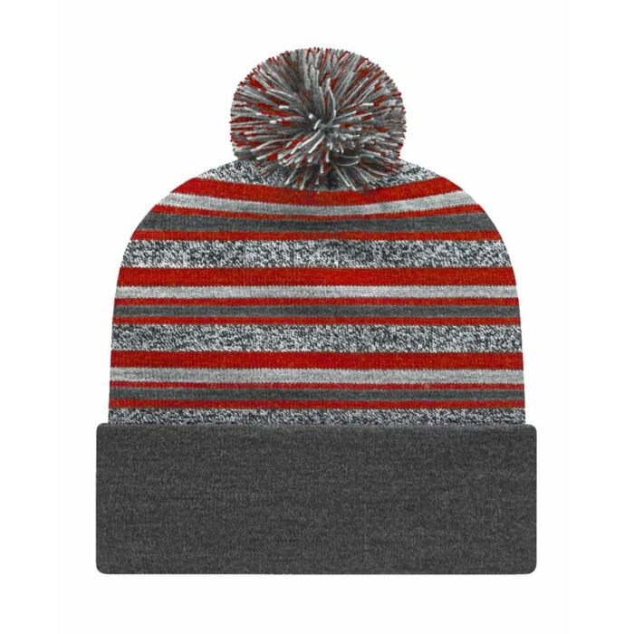 USA-Made Striped Beanie Thumbnail