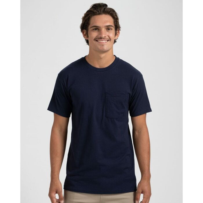 Unisex Heavyweight Jersey Pocket T-Shirt Thumbnail