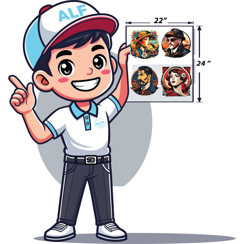 DTF 22" x 24" - Upload Gang Sheet Thumbnail