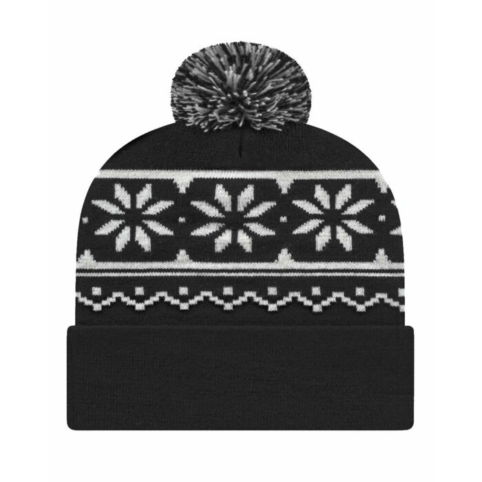 USA-Made Snowflake Beanie Thumbnail