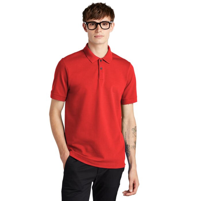 Stretch Heavyweight Pique Polo Thumbnail