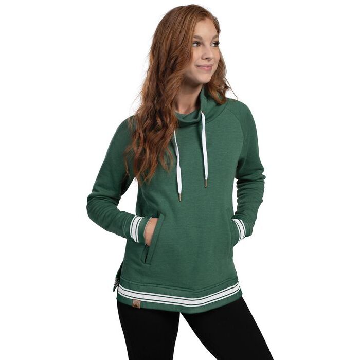 Ladies All-American Funnel Neck Pullover Thumbnail