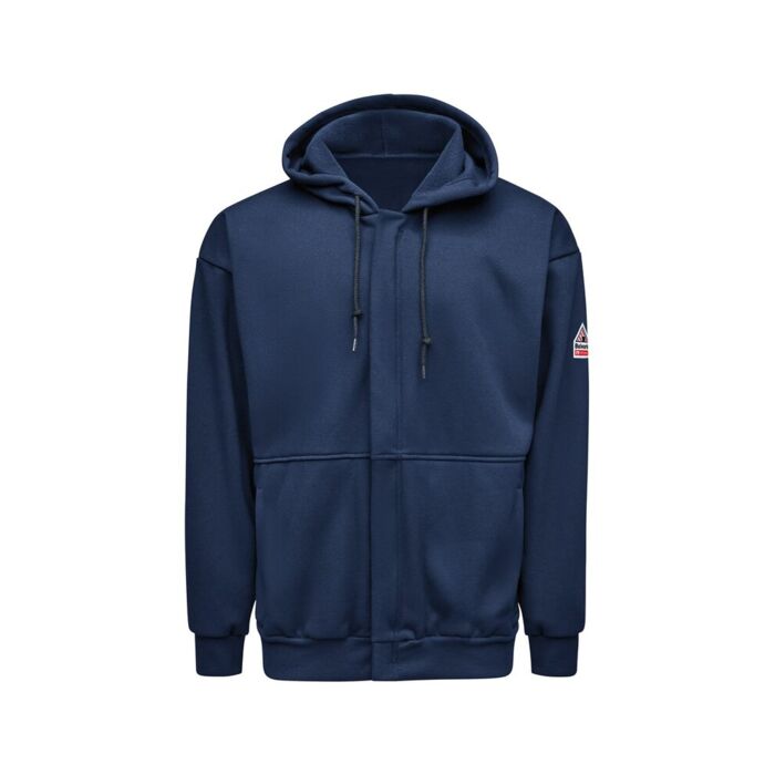 Men's Tall Full-Zip Fleece Hooded Sweatshirt Thumbnail