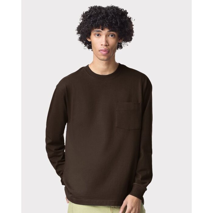 Unisex Super Heavyweight Long Sleeve Pocket Tee Thumbnail