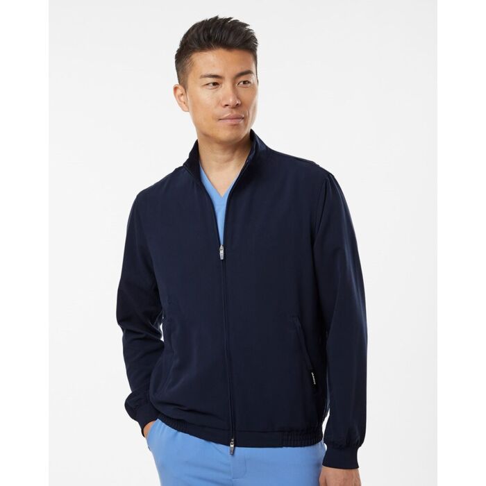 Men's Wolfe Everyday Full-Zip 6-Pocket Scrub Jacket Thumbnail