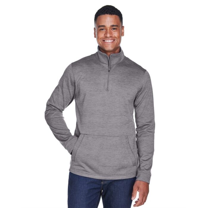 Men's Newbury Mélange Fleece Quarter-Zip Pullover Thumbnail