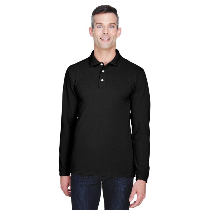 Men's Easy Blend™ Long Sleeve Polo Thumbnail