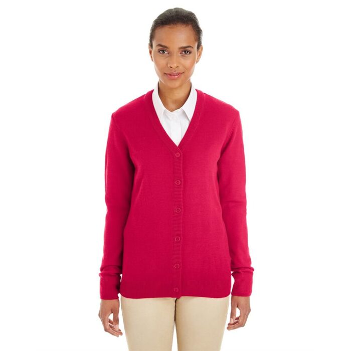Women's Pilbloc V-Neck Button Cardigan Sweater Thumbnail