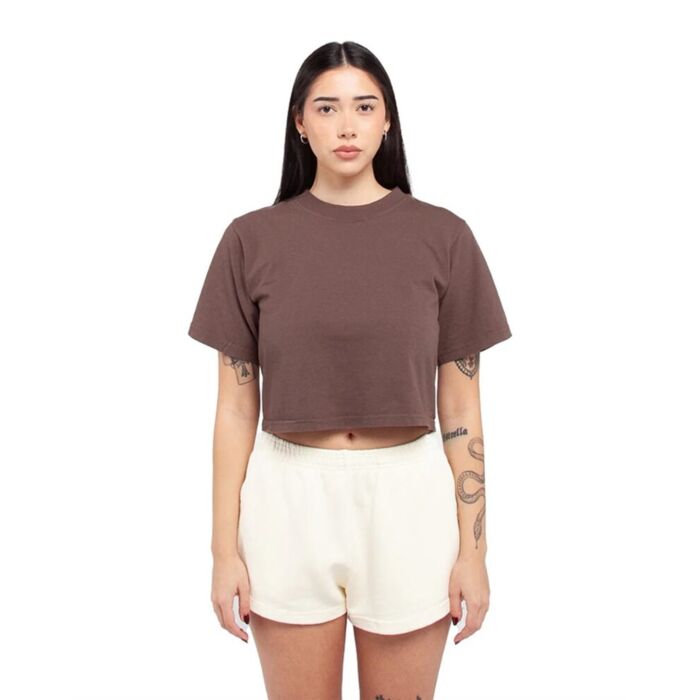 Women's Garment-Dye Crop T-Shirt Thumbnail