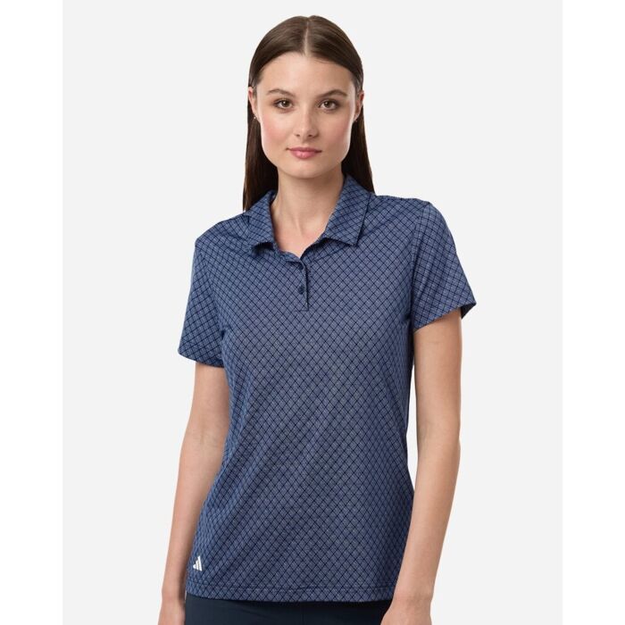 Women's 4-Way Stretch Printed Polo Thumbnail