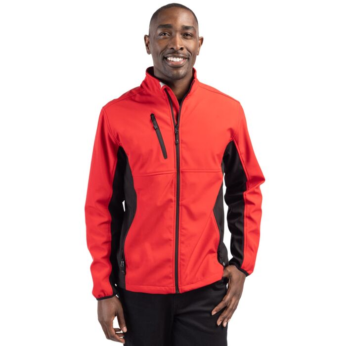Clique Narvik Eco Stretch Softshell Full Zip Mens Jacket Thumbnail