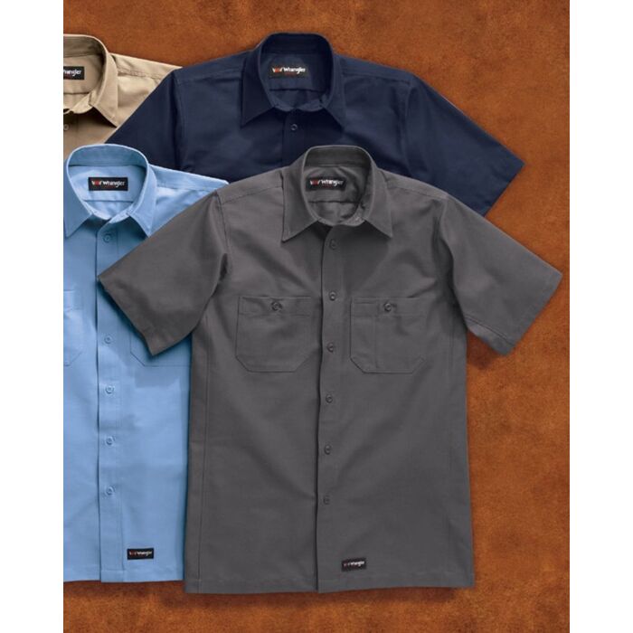 Men's Tall Short Sleeve Work Shirt Thumbnail
