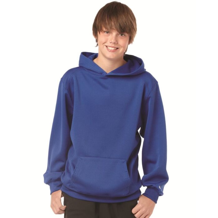 Youth Performance Fleece Hooded Sweatshirt Thumbnail