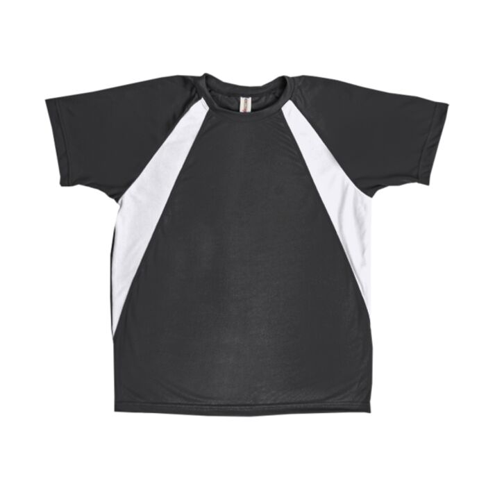 AJ824 Men's Raglan Colorblock Tee Thumbnail