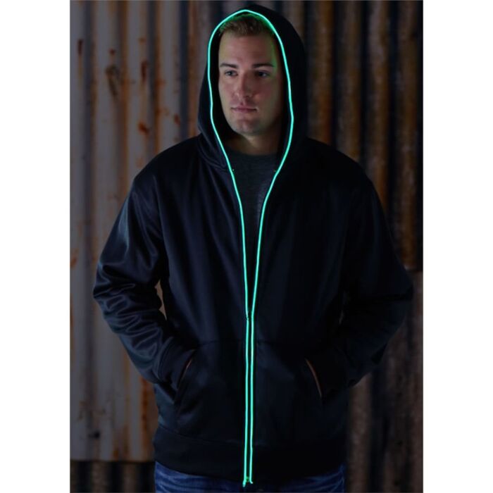 Men's Glow Full-Zip Hooded Sweatshirt Thumbnail