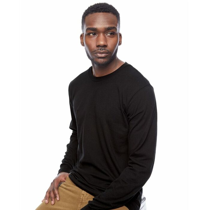 Unisex Fine Jersey Long Sleeve Tee Thumbnail