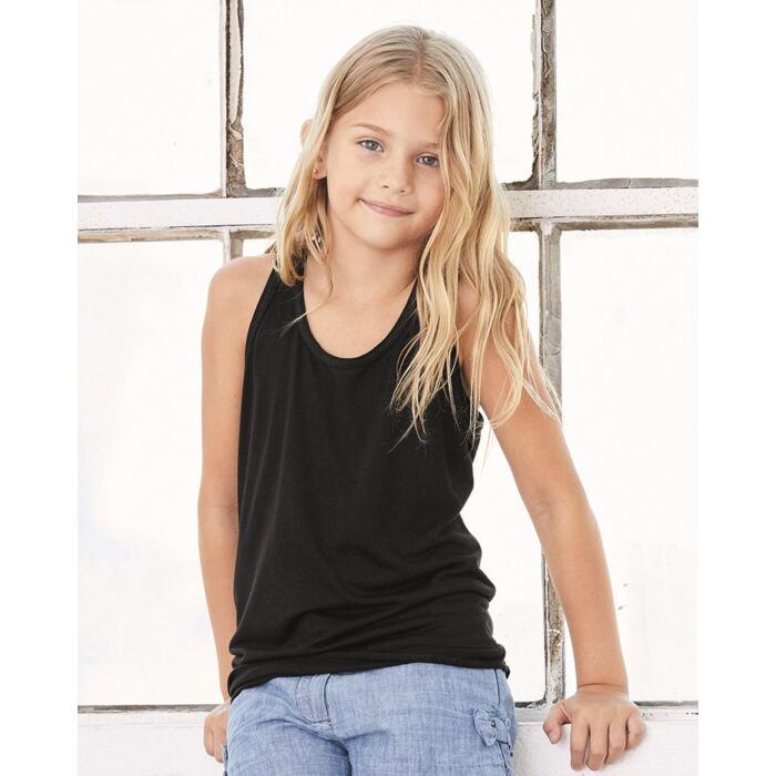 Youth Flowy Racerback Tank Thumbnail