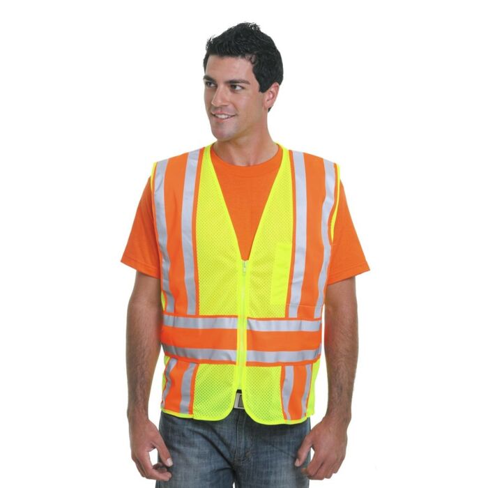 Unisex USA-Made ANSI Safety Mesh Vest Thumbnail