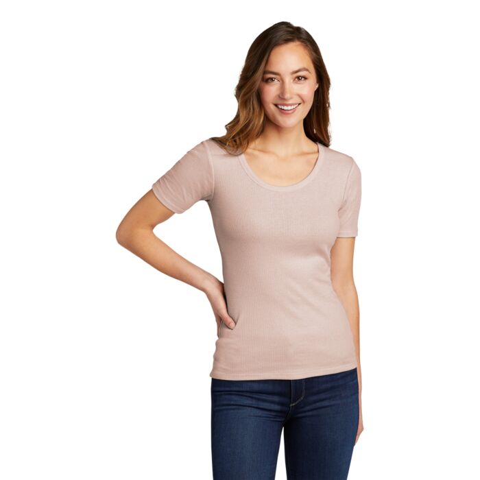 Women's V.I.T. Rib Scoop Neck Tee Thumbnail