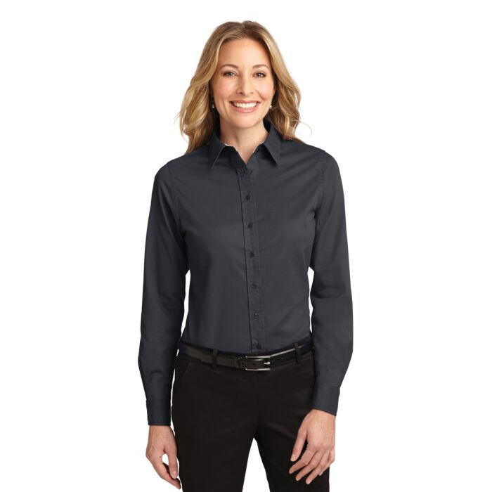 Ladies Long Sleeve Easy Care Shirt-TPHM Thumbnail